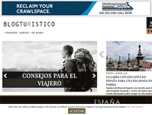 Tablet Screenshot of blogturistico.com